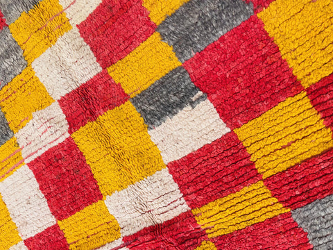 Boujad Moroccan Rug, Handmade Boujaad Rug, Authentic Moroccan Rug, Abstract Berber Rug, pink Wool Rug, Sheep Wool Rug, Bohemian Rug.