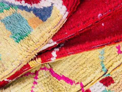 Moroccan Rug, Handmade beni Rug Authentic Moroccan Rug, yellow Wool Rug, Sheep Wool Rug, Bohemian Rug,Beni ourain  rug Area rug, Morocco rug