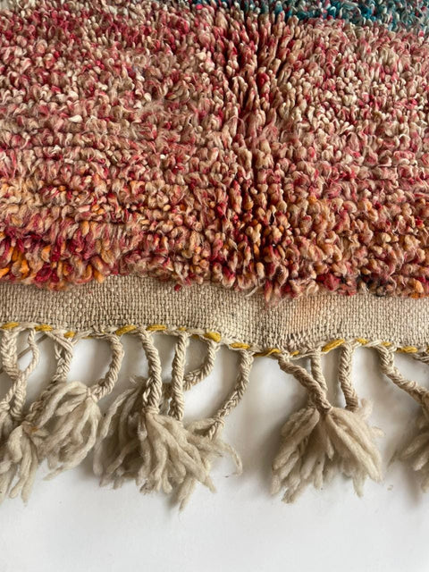 Moroccan Rug – Beni Ourain Rugs - Handmade rug - Brown rug  – 4.9x8.5 Feet Carpet - living room rug - Moroccan carpet