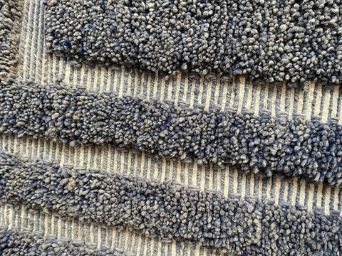 Moroccan Rug – Beni Ourain Rugs - Handmade rug - Gray rug  – 6.6x9.8 Feet Rug - living room rug - Moroccan carpet