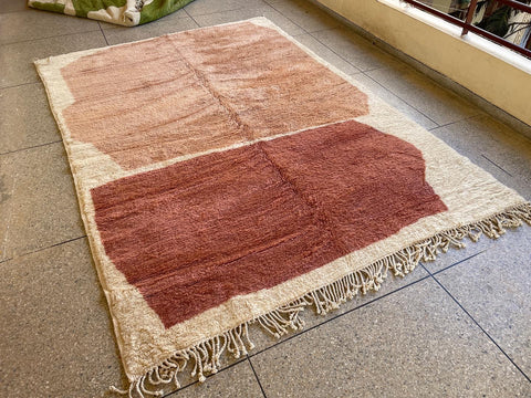 Luxurious Comfort with Moroccan Mrirt Rugs: Textured Treasures for Your Home