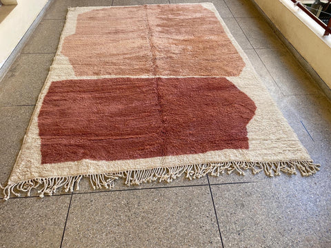 Luxurious Comfort with Moroccan Mrirt Rugs: Textured Treasures for Your Home