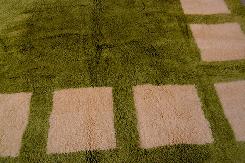 Enigmatic Midelt Berber Moroccan Mrirt Rug: Unveil the Mystique of Authentic Berber Craftsmanship