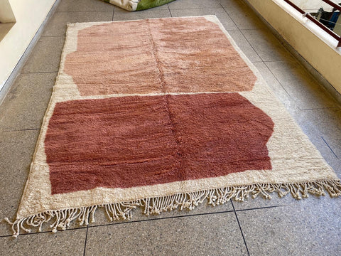 Luxurious Comfort with Moroccan Mrirt Rugs: Textured Treasures for Your Home