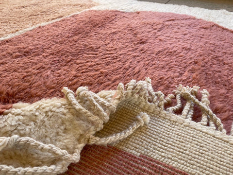 Luxurious Comfort with Moroccan Mrirt Rugs: Textured Treasures for Your Home