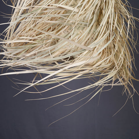 Straw suspension - natural fibers - Boho