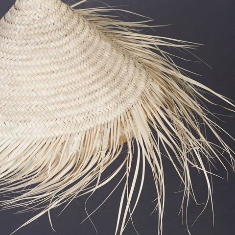 Straw suspension - natural fibers - Boho