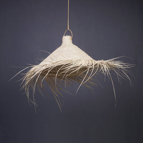 Straw suspension - natural fibers - Boho