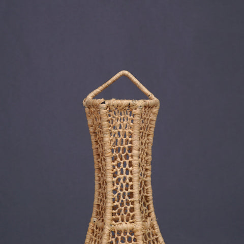 Suspension in raffia lace Lampshade lace
