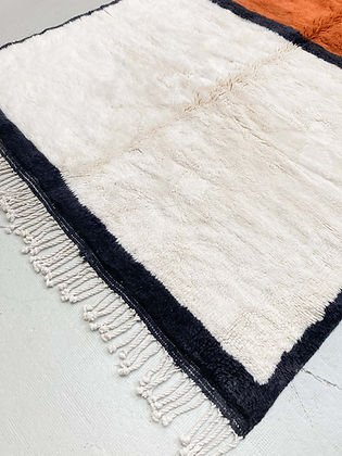 Large area Modern contemporary Beni Ourain Berber area Moroccan Mrirt 8x10 rugs | wool handmade Moroccan 9x12 rugs - Africancreates