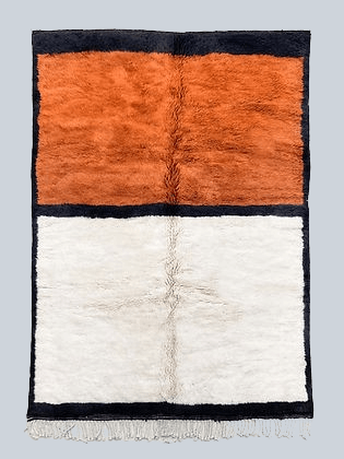 Large area Modern contemporary Beni Ourain Berber area Moroccan Mrirt 8x10 rugs | wool handmade Moroccan 9x12 rugs - Africancreates