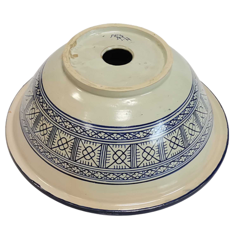 Moroccan Ceramic sink,handmade bathroom vessel sink,washbasin for bathroom & kitchen,farmhouse sink,Moroccan sink bowl.handcrafted bathroom sink