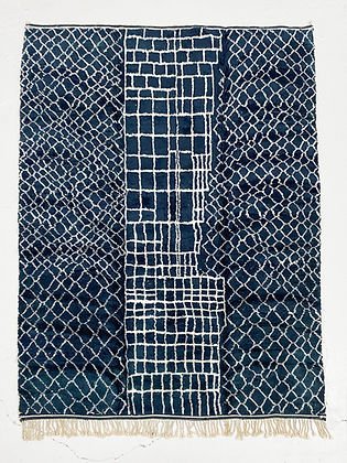 Modern Black contemporary design Beni Ourain rug Berber area Moroccan Mrirt 8x10 rugs | wool handmade Moroccan 9x12 rugs - Africancreates