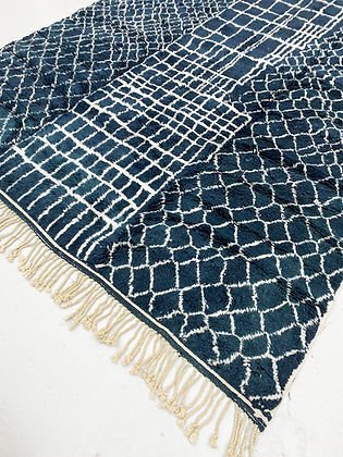 Modern Black contemporary design Beni Ourain rug Berber area Moroccan Mrirt 8x10 rugs | wool handmade Moroccan 9x12 rugs - Africancreates