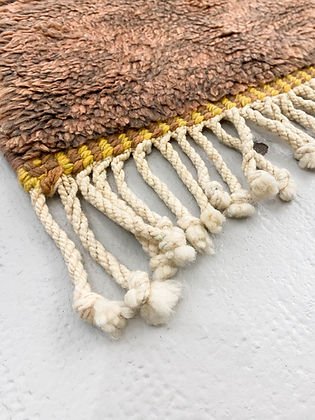 Modern Brown Gold contemporary design Beni Ourain rug Berber area Moroccan Mrirt 8x10 rugs | wool handmade Moroccan 9x12 rugs - Africancreates