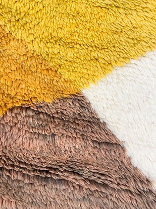 Modern Brown Gold contemporary design Beni Ourain rug Berber area Moroccan Mrirt 8x10 rugs | wool handmade Moroccan 9x12 rugs - Africancreates