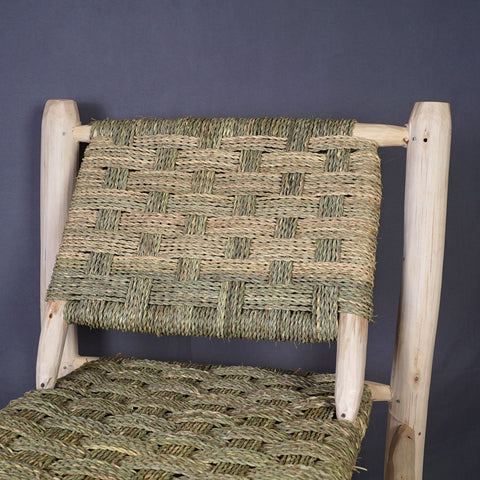 Moroccan Chair, Wooden straw Chair, Armchair, Accent chair - Africancreates