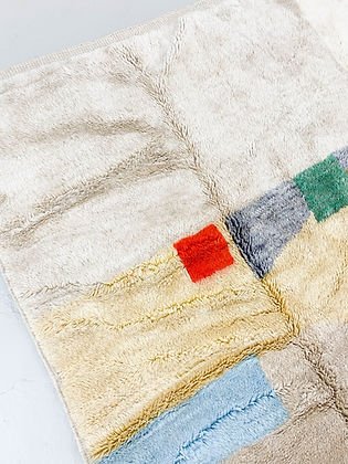 Moroccan contemporary design Beni Ourain rug Berber area Moroccan Mrirt 8x10 rugs | wool handmade Moroccan 9x12 rugs - Africancreates