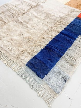 Moroccan contemporary design Beni Ourain rug Berber area Moroccan Mrirt 8x10 rugs | wool handmade Moroccan 9x12 rugs - Africancreates