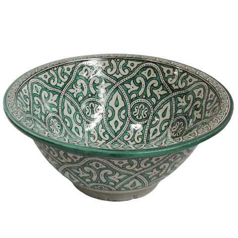 Moroccan handcrafted Ceramic sink,handmade bathroom vessel sink,washbasin for bathroom & kitchen,farmhouse sink,Moroccan sink bowl, handcrafted bathroom sink,handmade sink - Africancreates