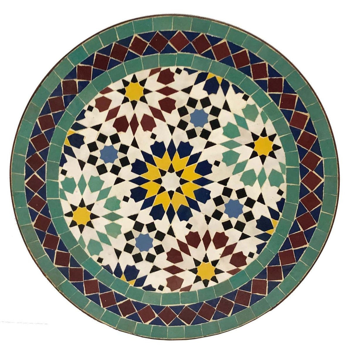 Moroccan mosaic table | Bistro table | Arabic Table | Tea table | Oriental table | Exteriortable - Africancreates