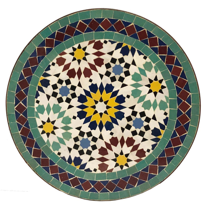 Moroccan mosaic table | Bistro table | Arabic Table | Tea table | Oriental table | Exteriortable - Africancreates
