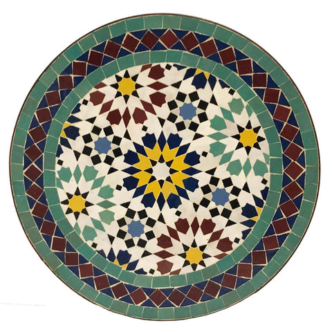 Moroccan mosaic table | Bistro table | Arabic Table | Tea table | Oriental table | Exteriortable - Africancreates