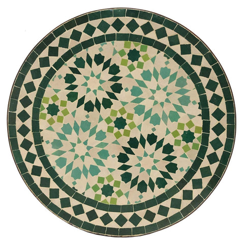 Moroccan mosaic table | Bistro table | Arabic Table | Tea table | Oriental table | Flower table design - Africancreates