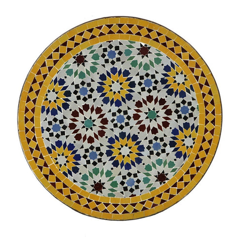 Moroccan mosaic table | Bistro table | Arabic Table | Tea table | Oriental table | Garden Table Side Table - Africancreates
