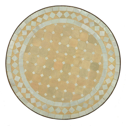 Moroccan mosaic table | Bistro table | Arabic Table | Tea table | Oriental table Tiles Table - Africancreates