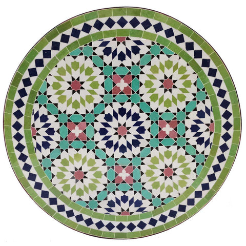 Moroccan mosaic table | Bistro table | Arabic Table | Tea table | Oriental table |tiles table design - Africancreates