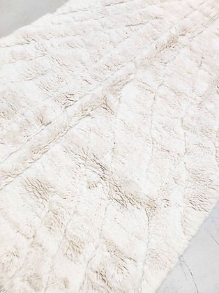 Moroccan white tufted contemporary design Beni Ourain rug Berber area Moroccan Mrirt 8x10 rugs | wool handmade Moroccan 9x12 rugs - Africancreates