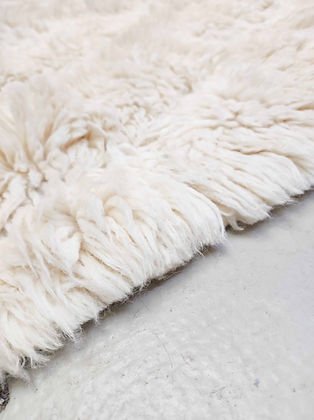 Moroccan white tufted contemporary design Beni Ourain rug Berber area Moroccan Mrirt 8x10 rugs | wool handmade Moroccan 9x12 rugs - Africancreates