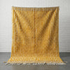 Mustard Striped Moroccan Rug - Custom Living Room Area Beni Ourain Rugs - Africancreates
