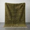 Olive Green Moroccan Rug - Handmade Custom Wool Tufted Area Beni Ourain Rugs - Africancreates