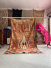 One of a Kind Vintage Moroccan rug – Handcrafted Colorful boujad Rug (6.2x10 ft) - Africancreates