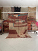 One of a Kind Vintage Moroccan rug – Tribal Berber Area Wool Rug (6.2x9.6 ft) - Africancreates