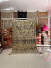 One of a Kind Vintage Moroccan rug – Tufted Wool Area Beni Ourain Rug (5.3x8.6 ft) - Africancreates