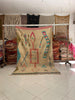 One of a Kind Vintage Moroccan rug – Wool Tribal Area Boujaad Rug (6.2x9.8 ft) - Africancreates