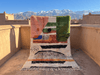 Pink colorful Handmade Moroccan Rug - Custom Living Room Area Beni Rugs - Africancreates