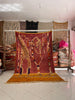 Red Vintage Moroccan Rug – Berber Hancrafted wool Rugs for living room (6.2x10.5 ft) - Africancreates