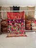 Red Vintage Moroccan Rug – Tribal Berber Area Wool Rug (5.3x8.1 ft) - Africancreates