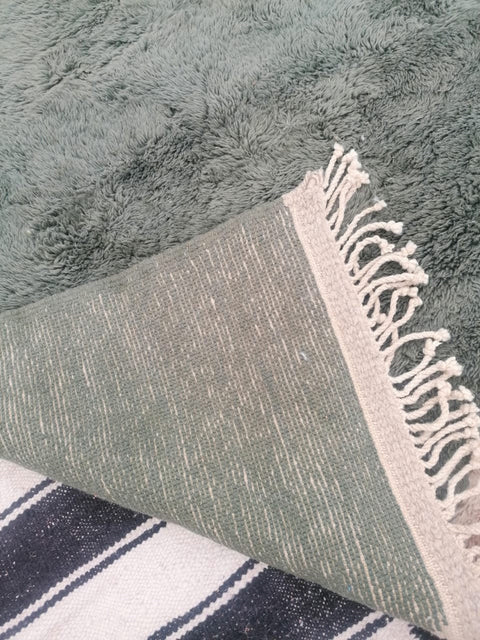 Sage & Taupe Asymmetric X Custom Moroccan Rug - Africancreates