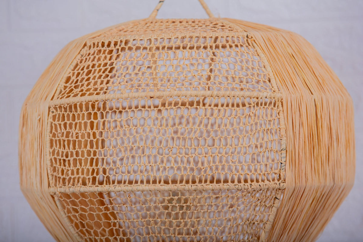 Suspension boule en raphia - Africancreates