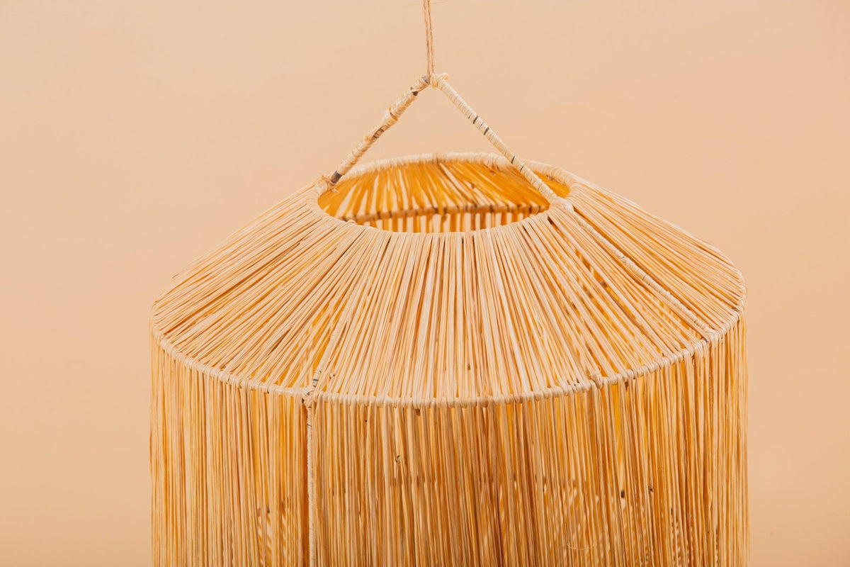 Suspension en raphia abat-jour H35 cm - Africancreates