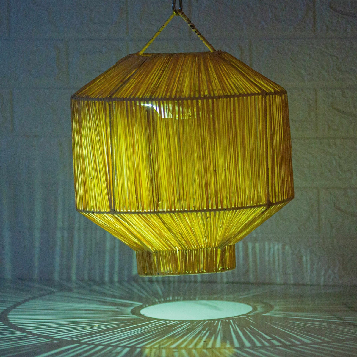 Suspension en raphia abat-jour H35 cm - Africancreates