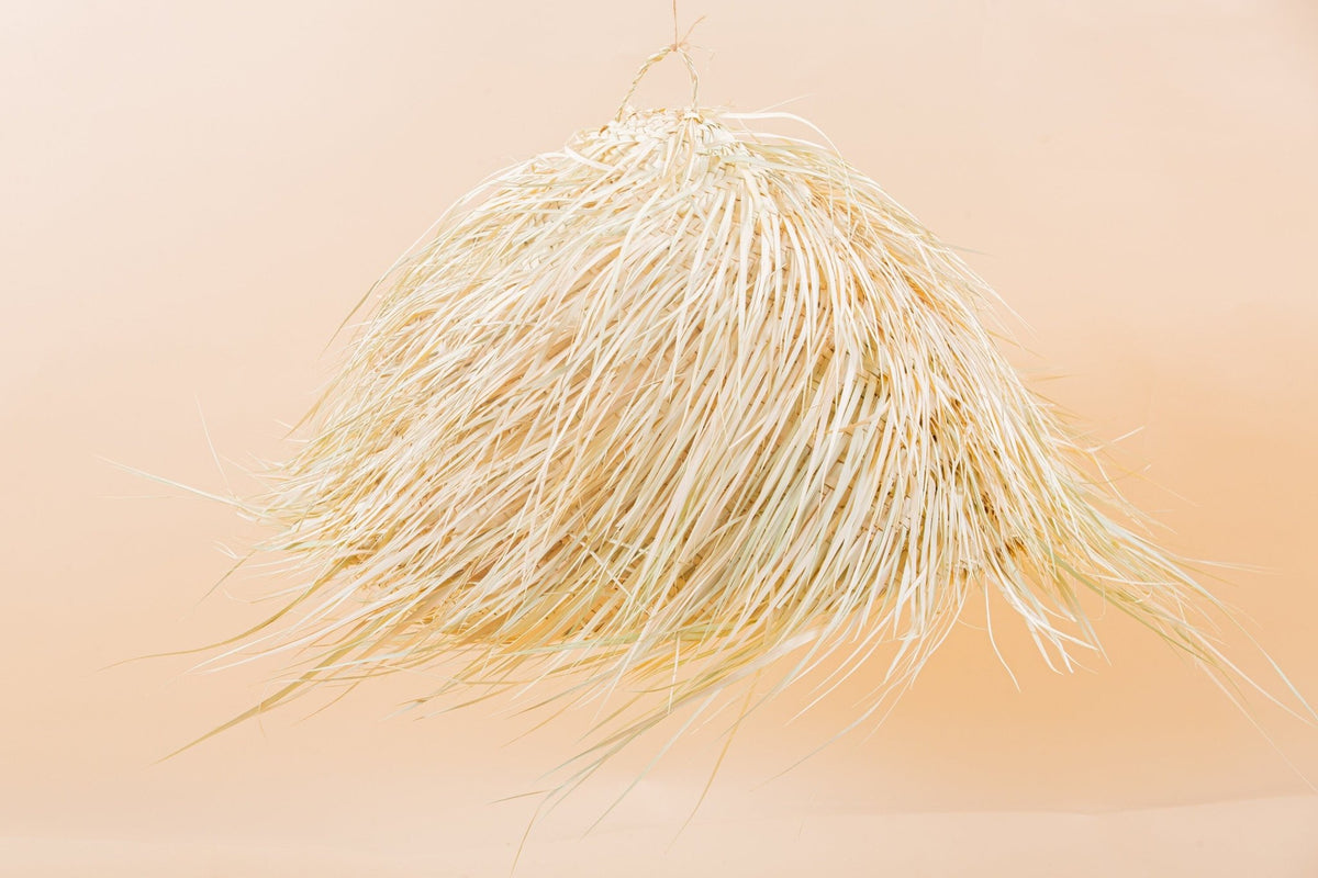 Suspension paille - fibres naturelles - Bohème - Africancreates