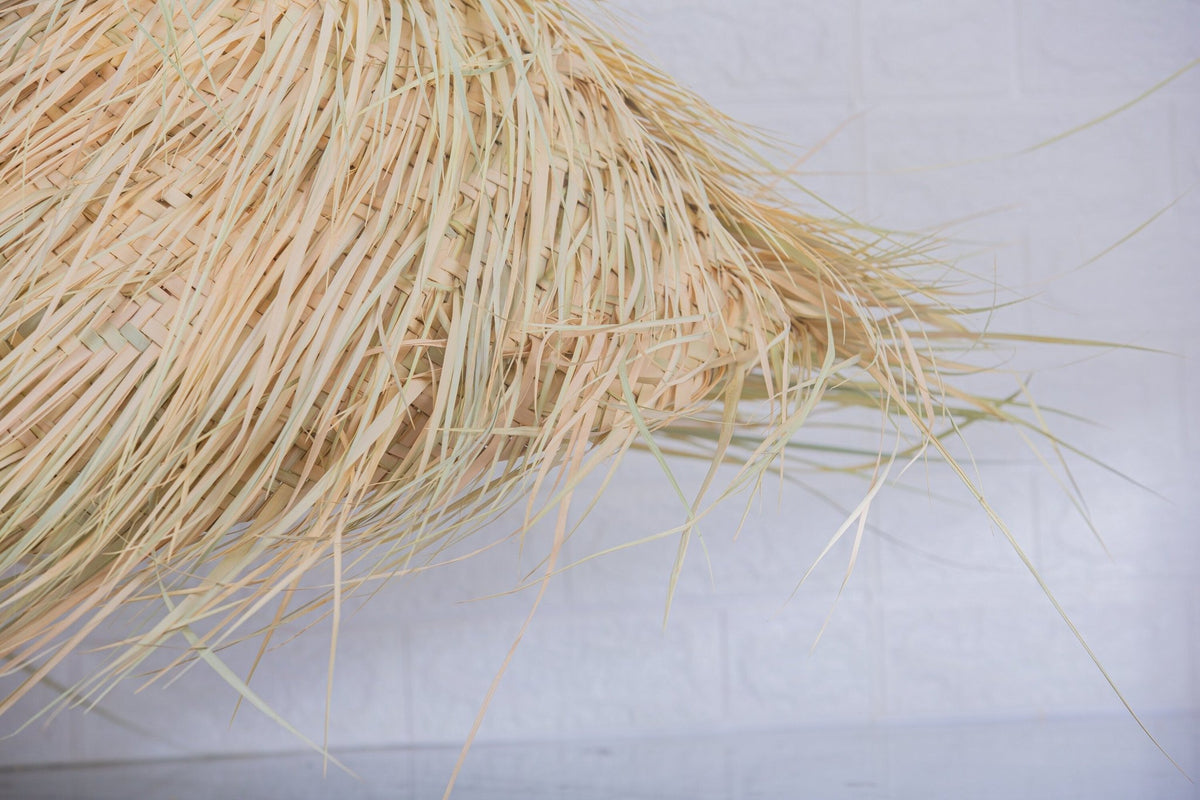 Suspension paille - fibres naturelles - Bohème - Africancreates