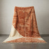 Terracotta Handmade Moroccan Rug - Custom Living Room Area Beni Rugs - Africancreates