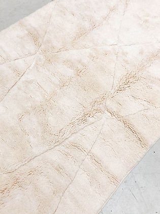 White tufted Modern contemporary design Beni Ourain Berber area Moroccan Mrirt 8x10 rugs | wool handmade Moroccan 9x12 rugs - Africancreates